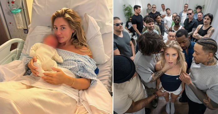 Bonnie Blue Gives Birth To First Baby After 'No Protection' Challenge With 400+ Men