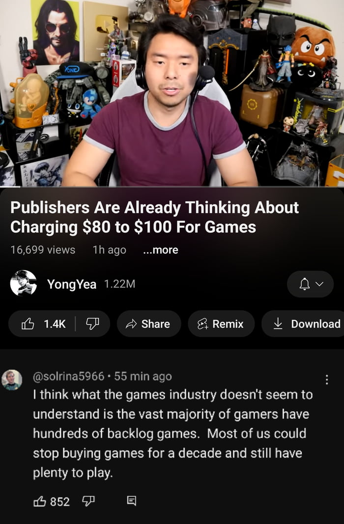 5 games = brand new console