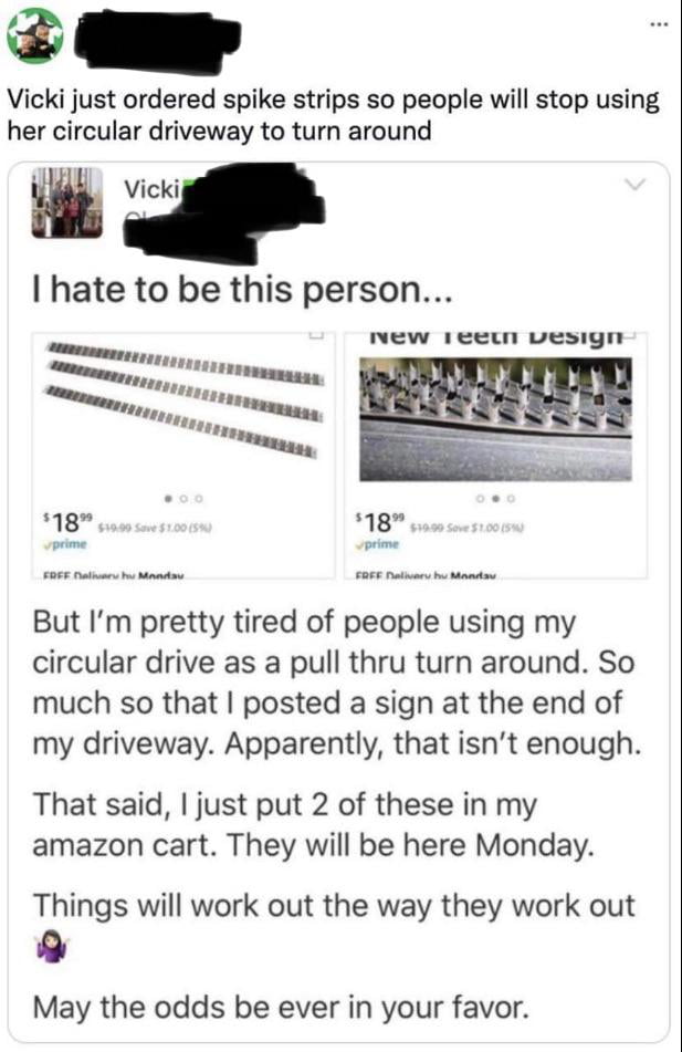 Someone isn’t thinking this through