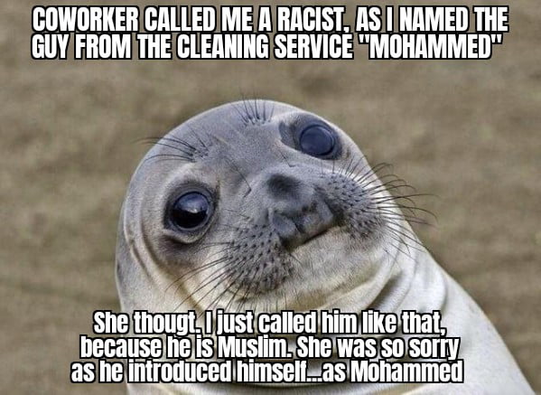 I didn't even knew his name...