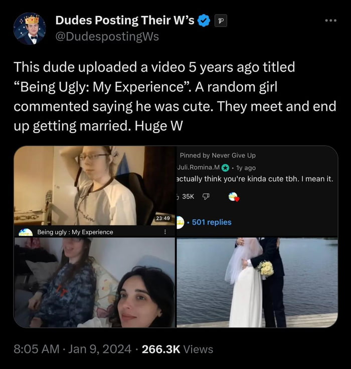 He thought he was unlovable. Little did he know, that this video would lead him to meeting the love of his life.