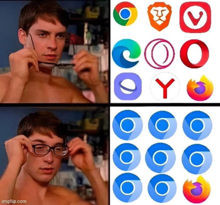 It’s Chromium, all the way down