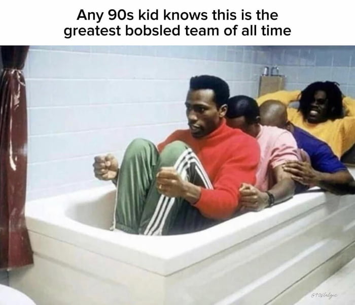 Feel the rhythm, feel the rhyme, get on up, its bobsled time