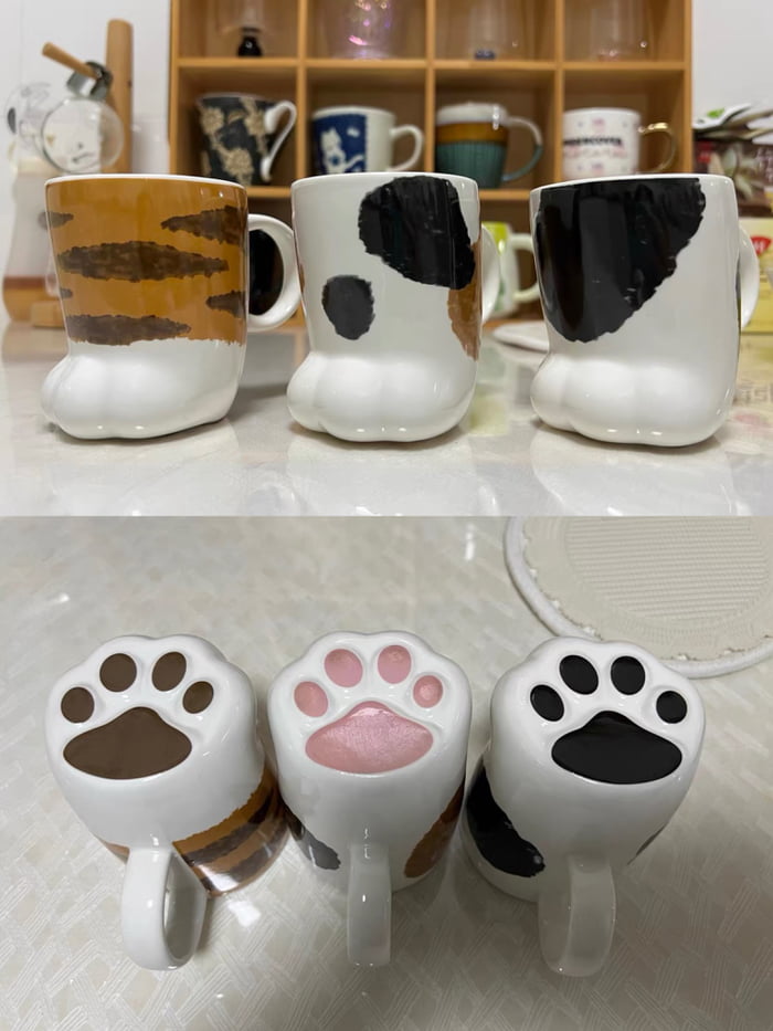 Got three interesting mugs