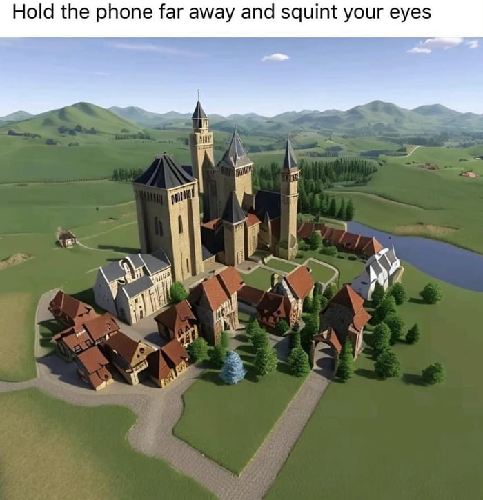 Squint your eyes hehe