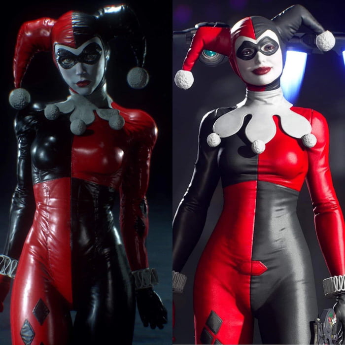 Same developer. Same character. Same costume. 9 YEARS LATER. Batman Arkham Knight (2015) on the left and Suicide Squad: Kill The Justice League (2024) on the right. HOW?