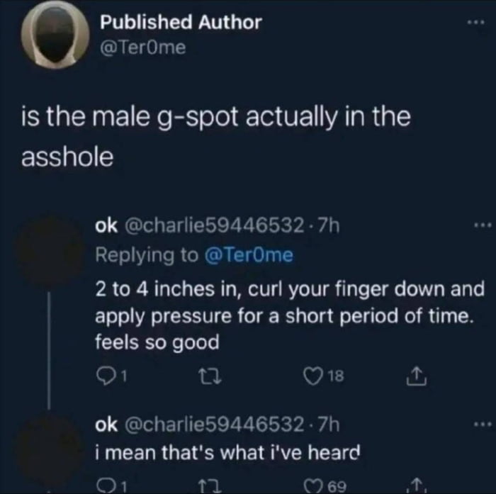 That’s what he heard, in detail.