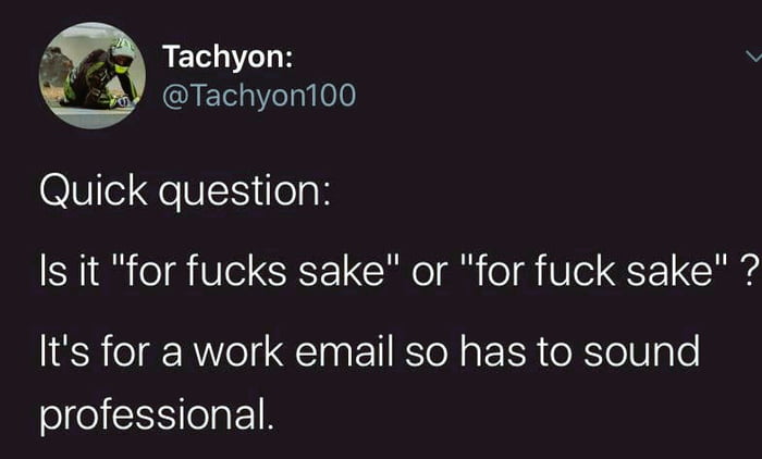 To become more professional