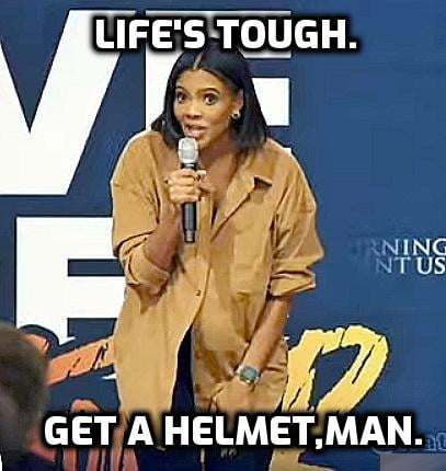 Candace shut 'em down cold.