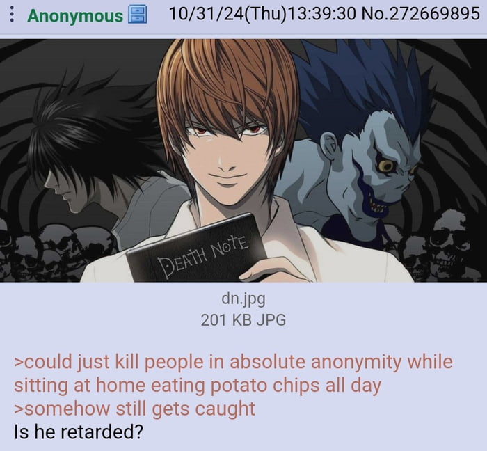 Yagami backwards is...