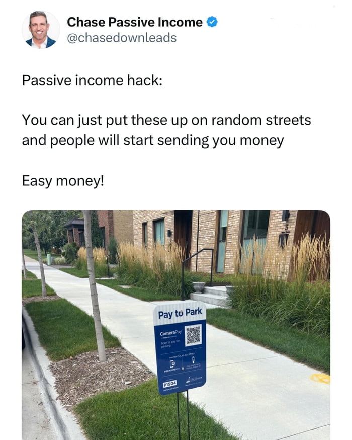 New passive income just dropped