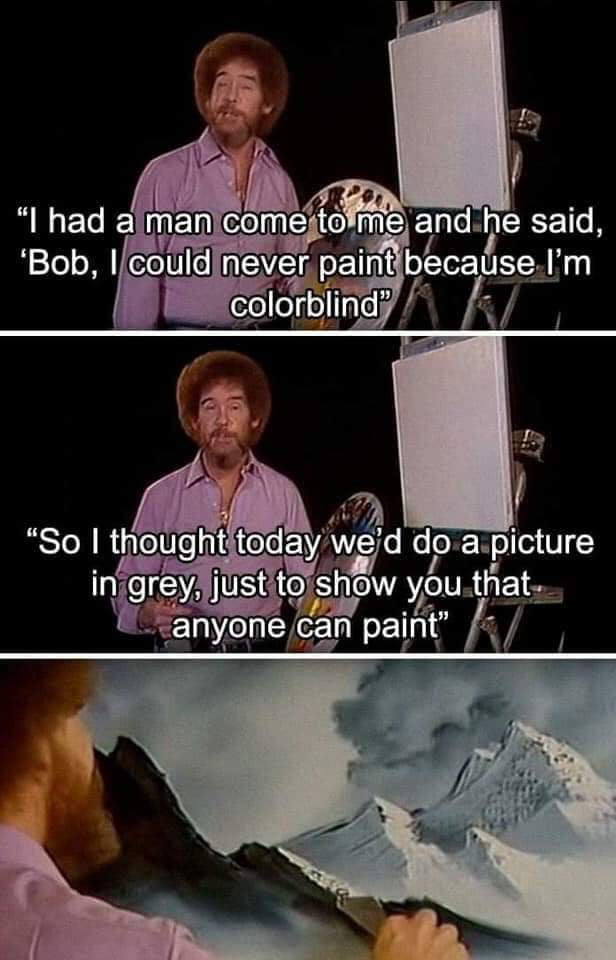 Drill instructor turned Motivational painter