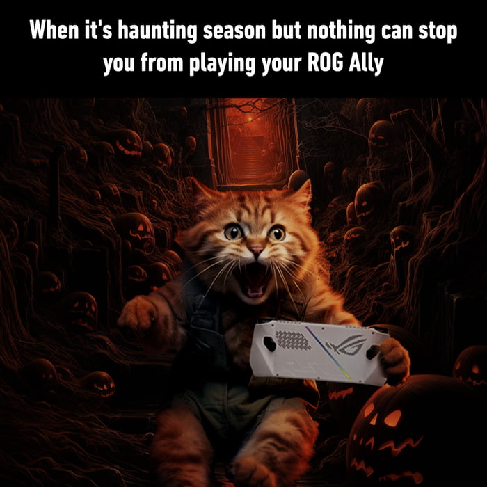 🎃 The gaming thrills are intense this Halloween 🔥