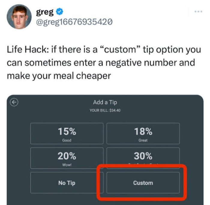 Greg out there doing God's work