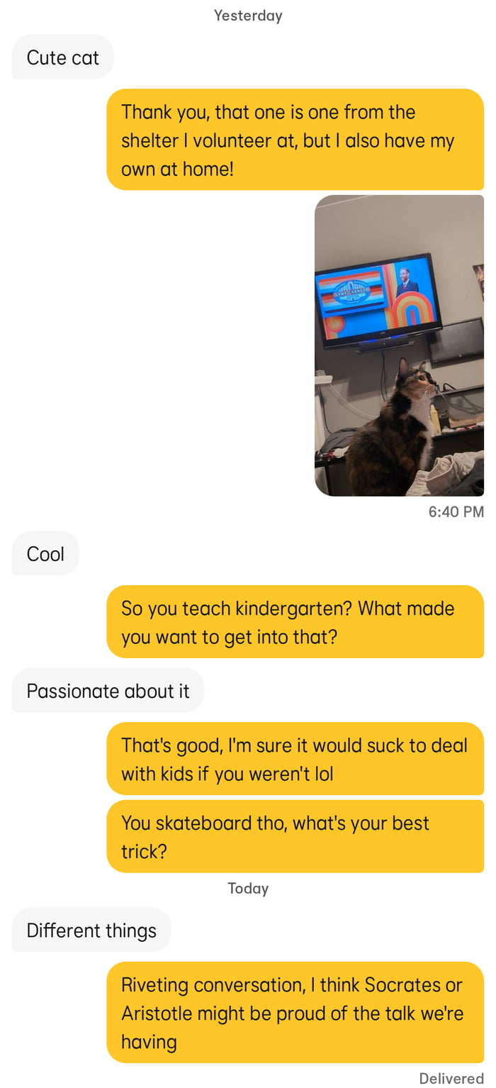 Absolute conversationalist