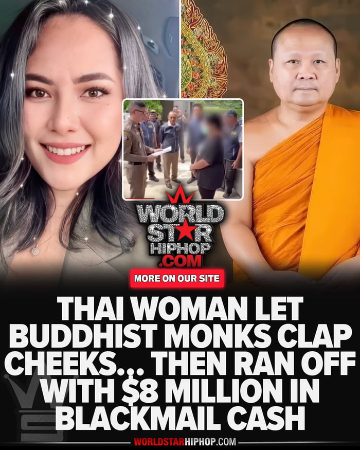 Wilawan Emsawat, nicknamed “Golf,”blackmails 9 monks for more than 10 million euros with videos having sex with them