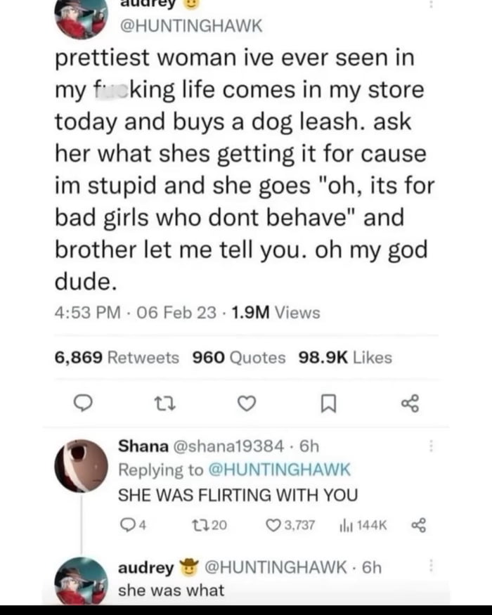 The level of oblivious is astounding.