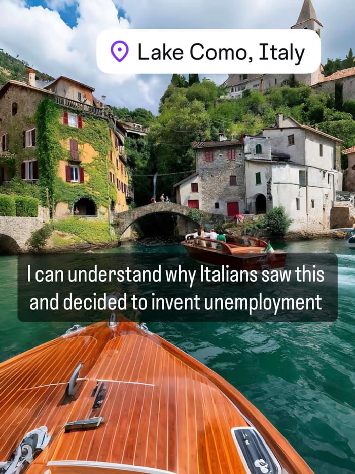 Guess I need to pack my bags and move to Italy then