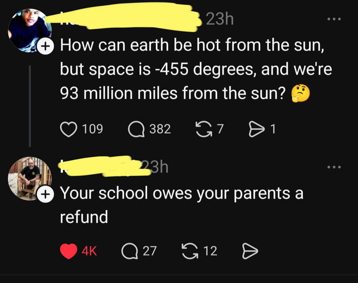 Brutal reality check