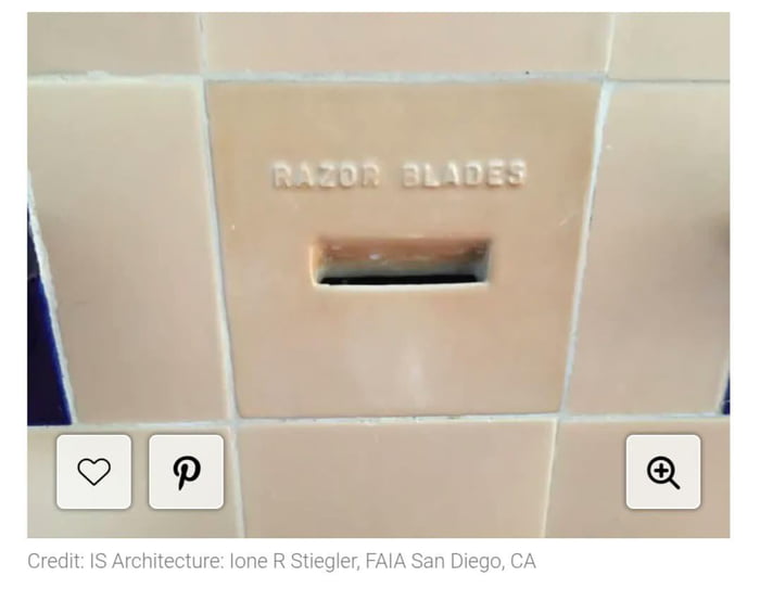 Sometimes I remember that the country we live in was built by people who just casually shoved their razor blades into their walls for decades instead of disposing of them and things start to make sense again.