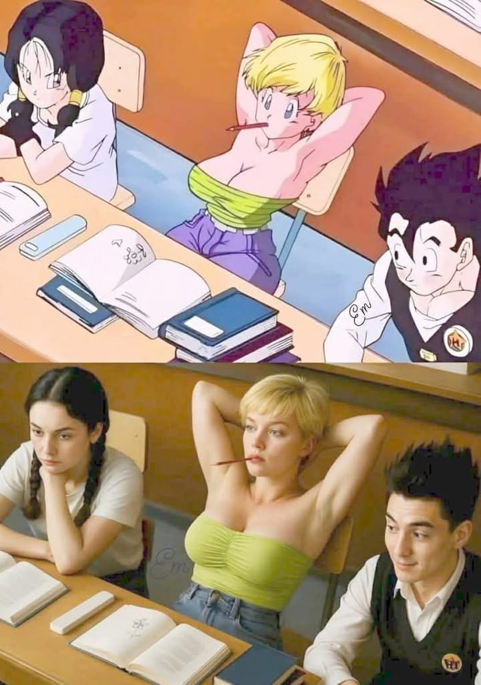 Ofcourse, Gohan gonna marry some strong girl instead of some one that looks like Bulma