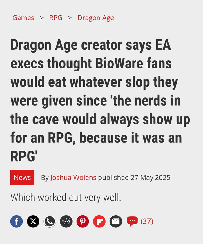 I'm shocked. SHOCKED!