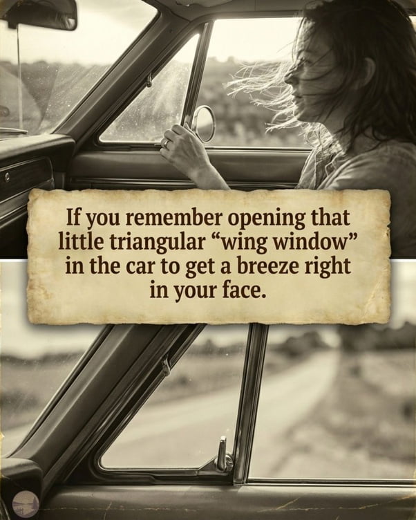 Air didn’t come from buttons. You had to find it. That little triangle mattered. More than it should have. You turned it just right. And the wind answered. Hair flew. Eyes squinted. It felt like control. In a world without air conditioning.