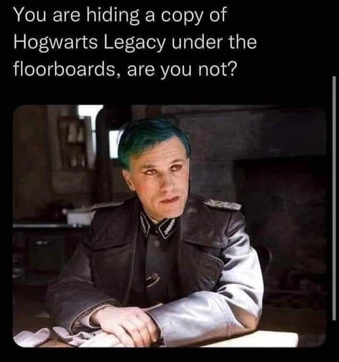 Are you not?
