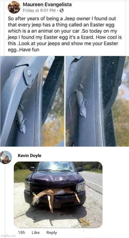 Ok fb isn't a meme and it's crap but damn this response was just too good i needed to share it with you guys