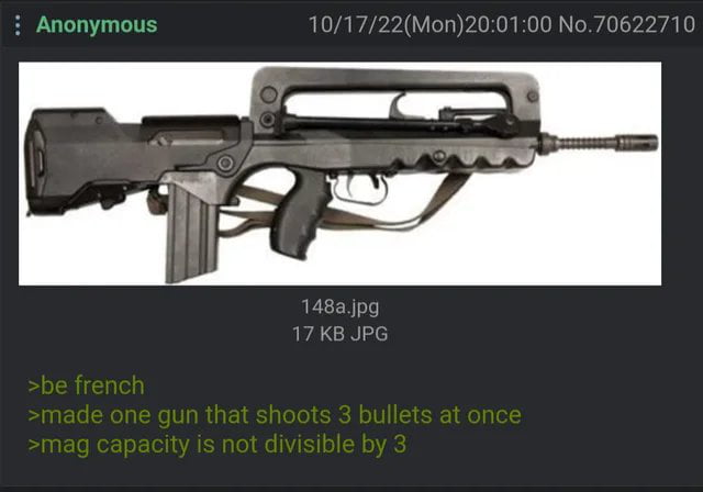 The French i tell you