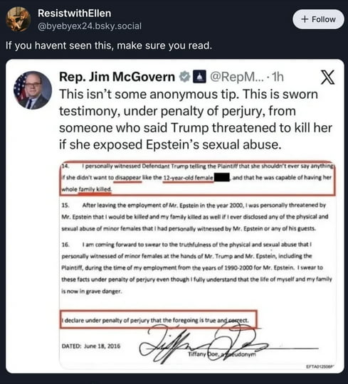 Still asking for Epstein files to be released!