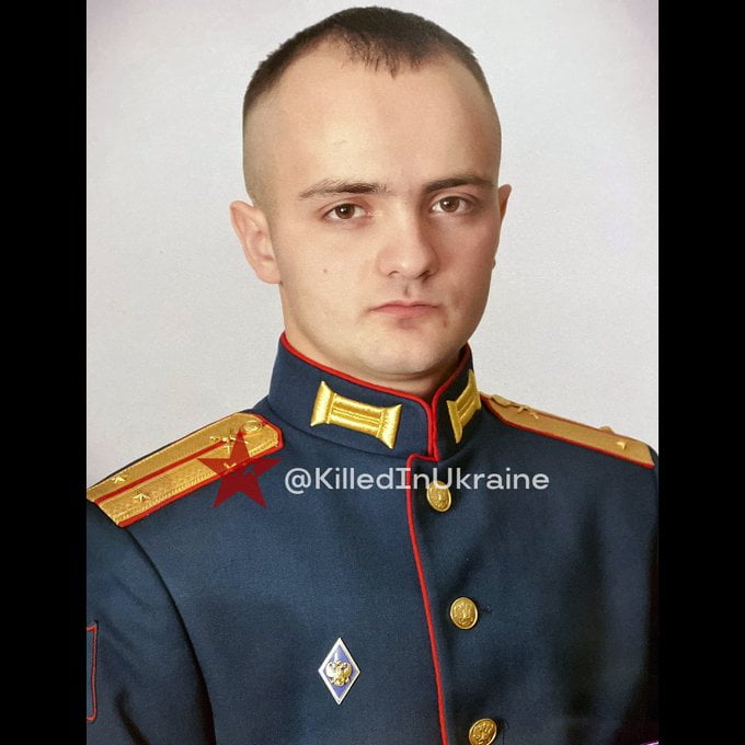 Lieutenant Kolesnikov Alexey graduated in December 2024, went on his first combat mission on 6 August and was dispatched in Vasylivka, Ukraine on 10 August 2025. Lifespan: 4 days.