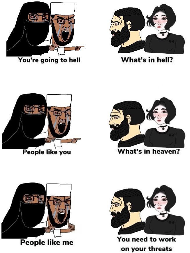 The problem with Islamic Paradise is that it is full of Islamic People.