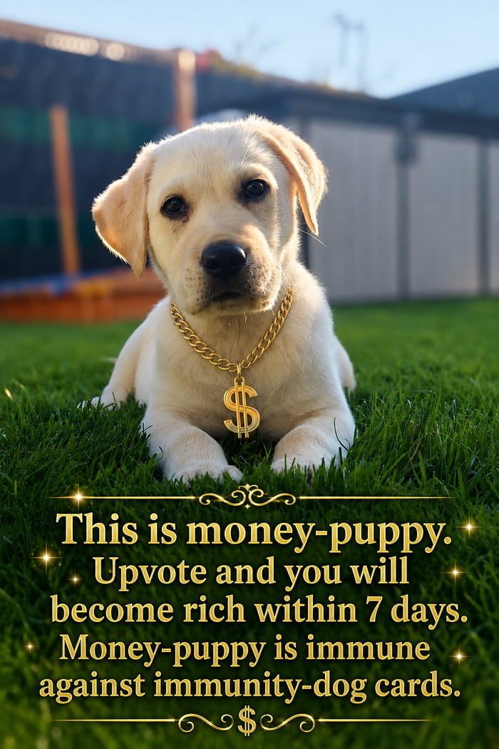 Do the money puppy