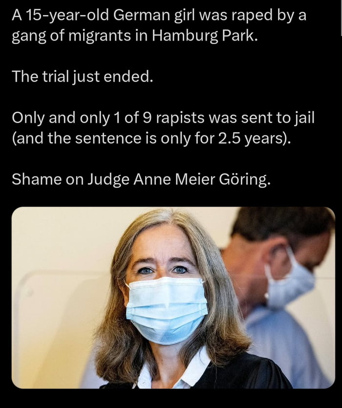Can anyone confirm if she also apologized to those immigrants for having to stand trial?