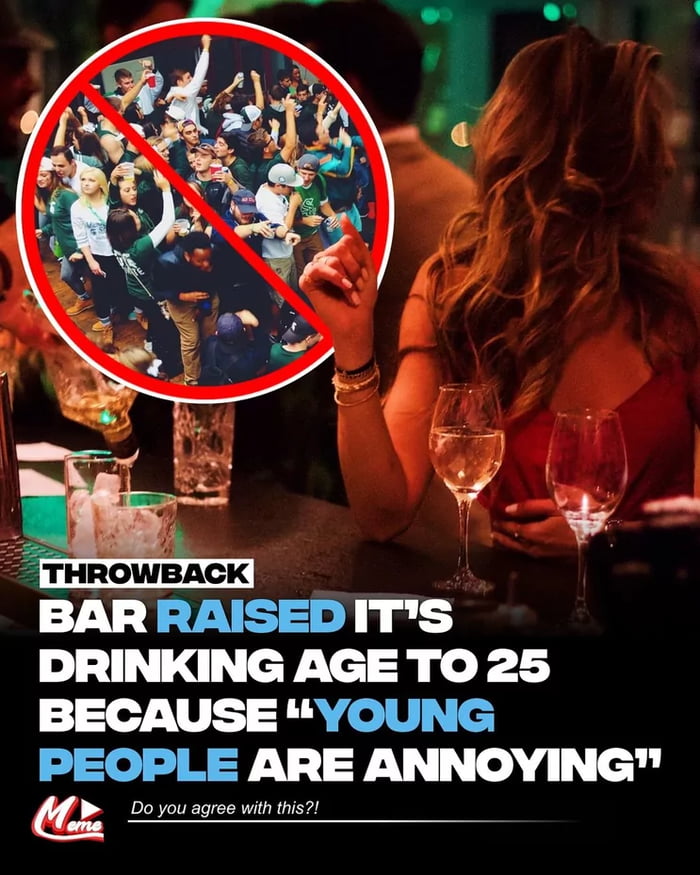 Tonight we aren't young