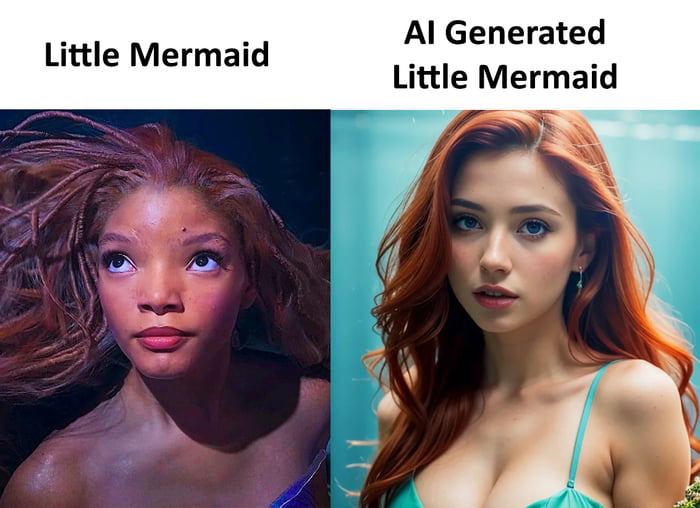 More like The Little Siren