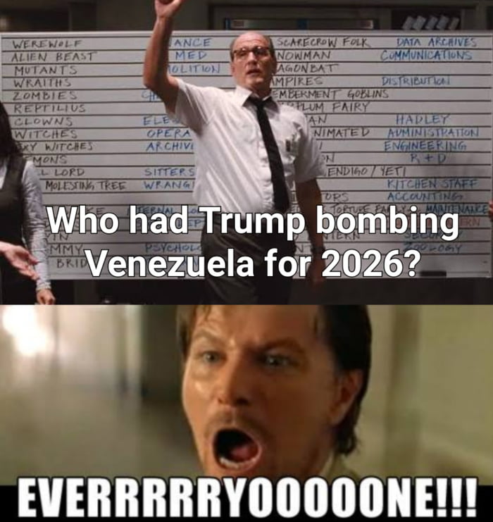 2026 disaster bingo is going to be so easy