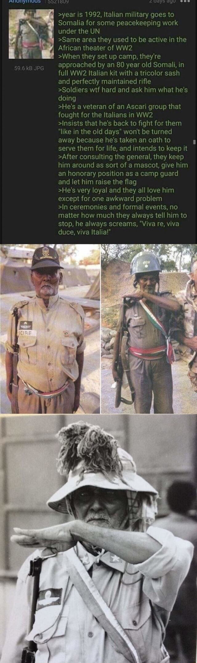 Many people posted about WW2 stuff, here is something interesting (sorry for low quality)