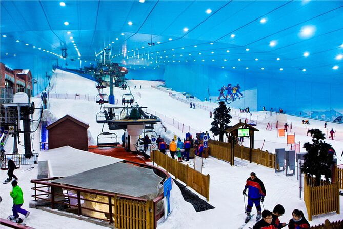 This is why we pay carbon tax, so Dubai can have a missive indoor ski centre with penguins. In 55c heat.