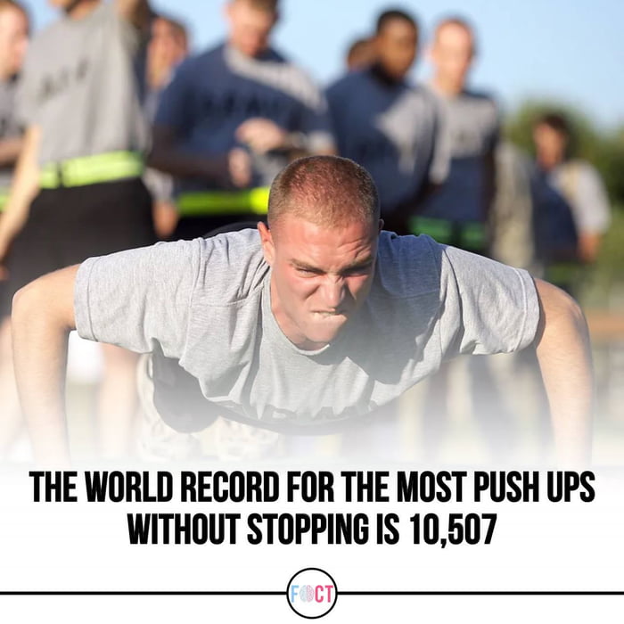 My arms gave up after reading that number.