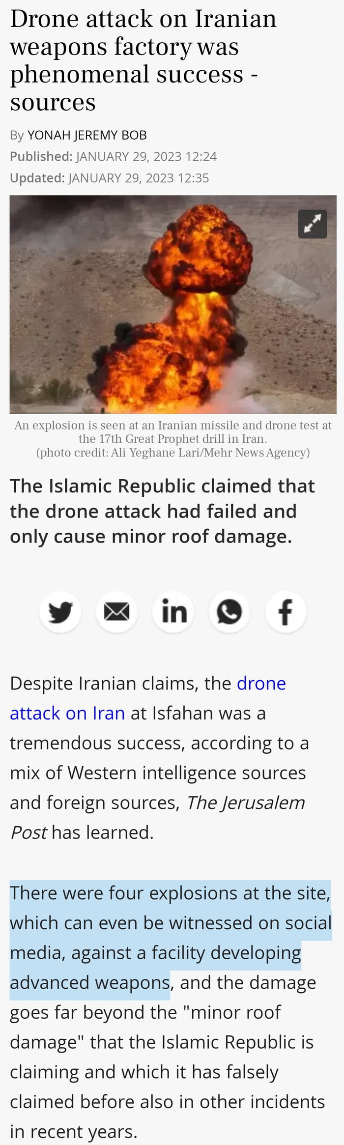 Iran: Just a leaky roof