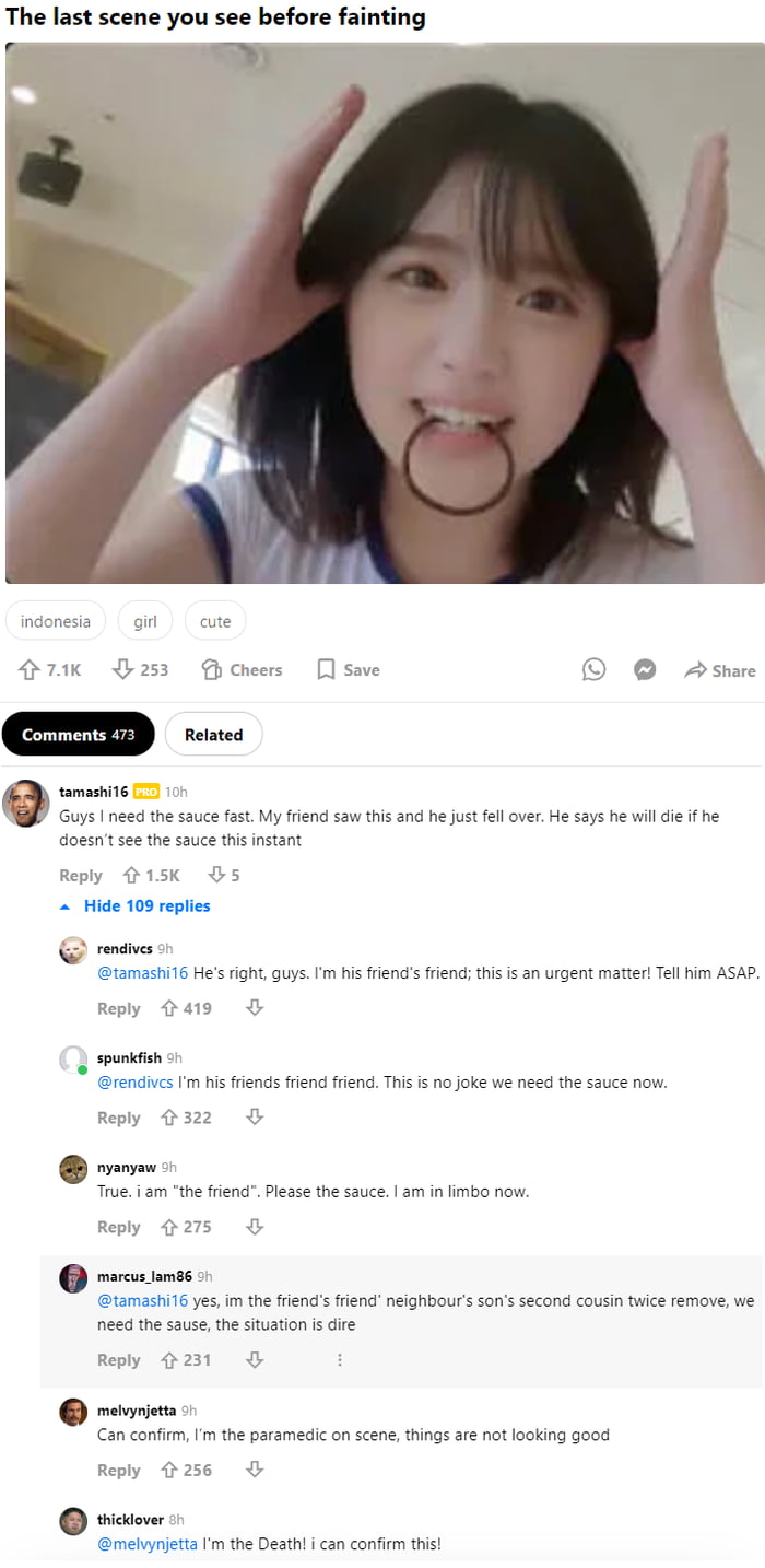 I hope someone saves this man