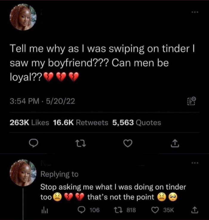 Can we be loyal, n****s?