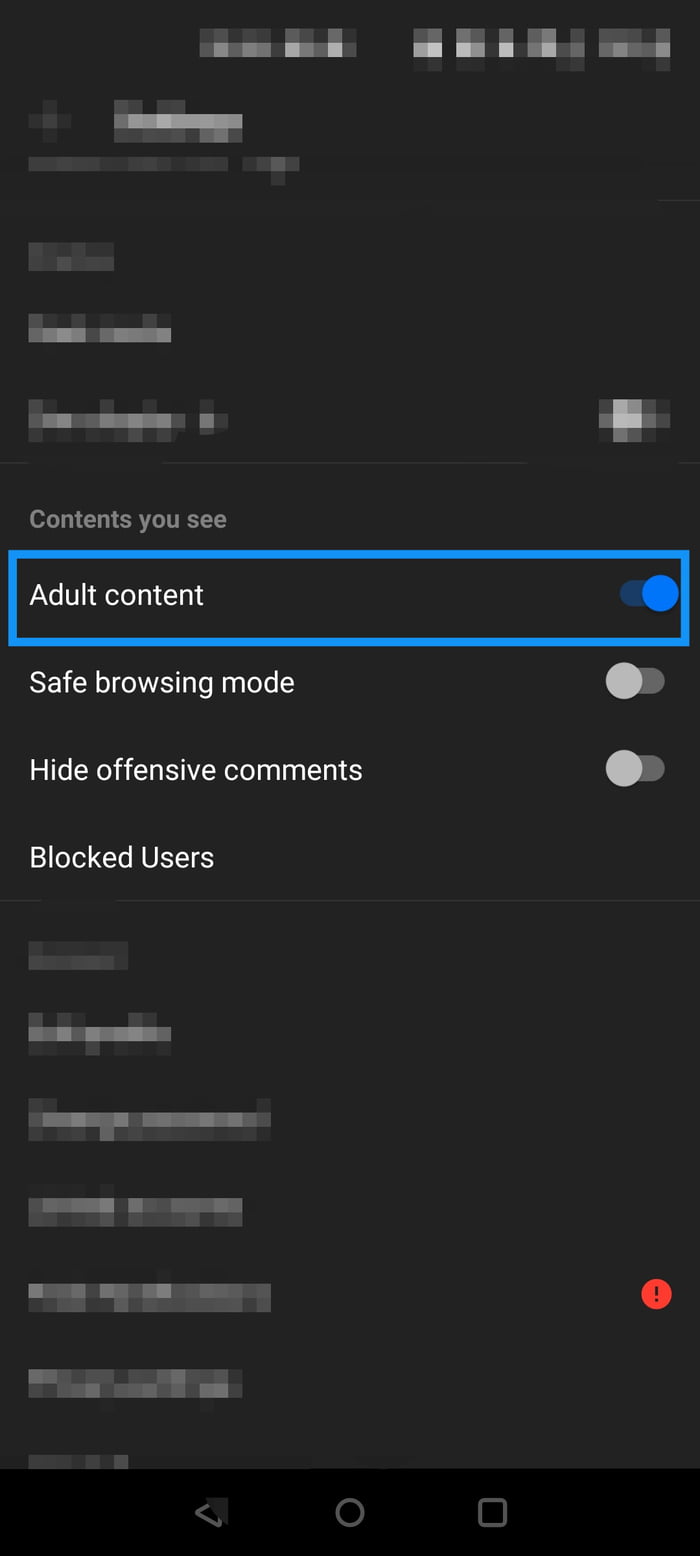 Seeking the lost titties?