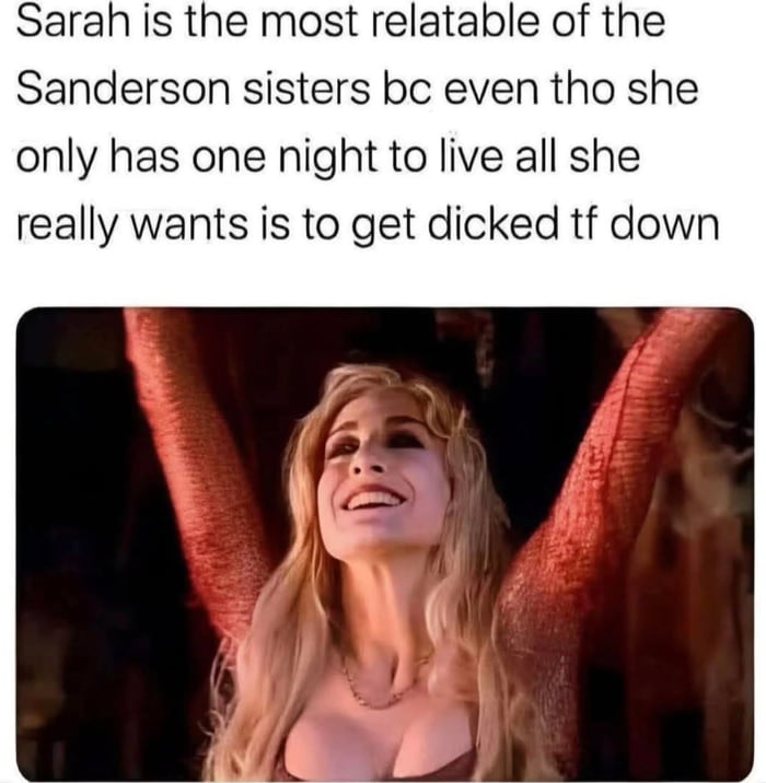 Sarah Sanderson knows what she wants