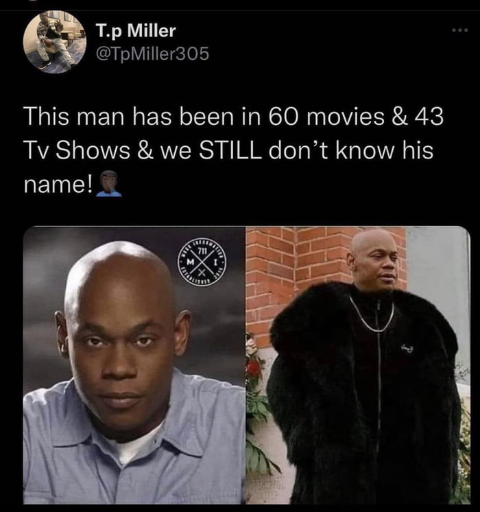 It’s Dave Chappelle obviously