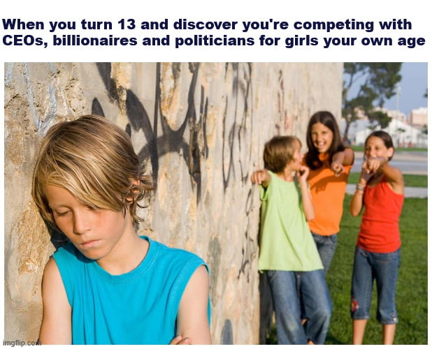 You're just lucky the teachers are all 20-something horndogs