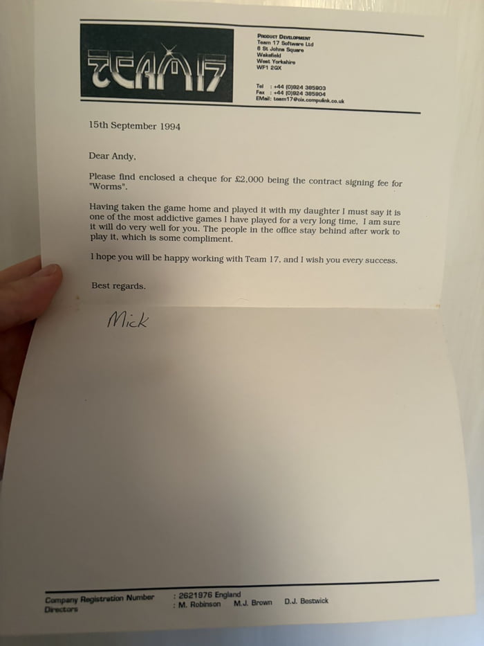 Legendary mail