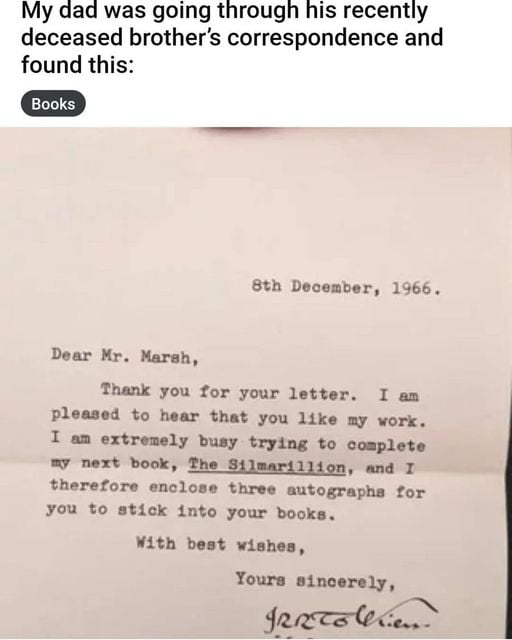 The forgotten letter